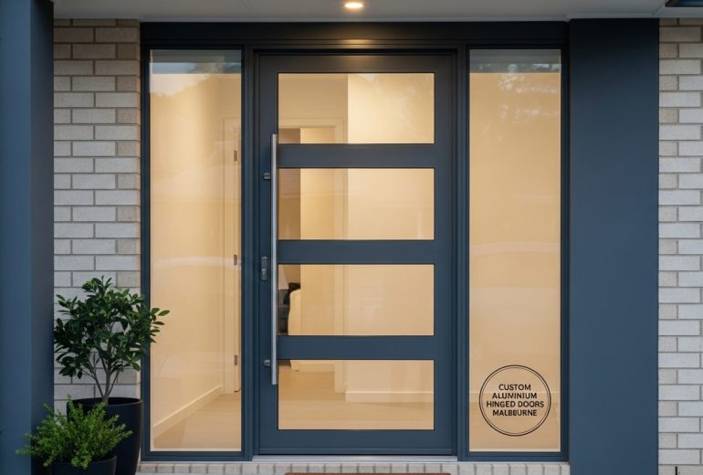 Hinged doors Melbourne installation