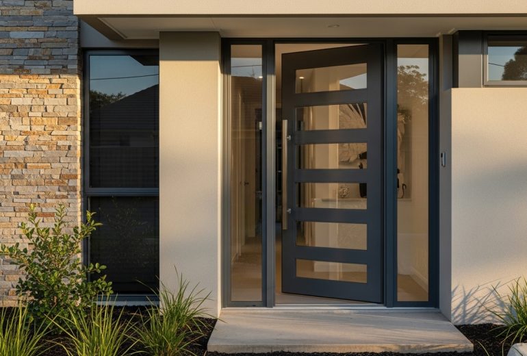 Hinged doors Melbourne installation