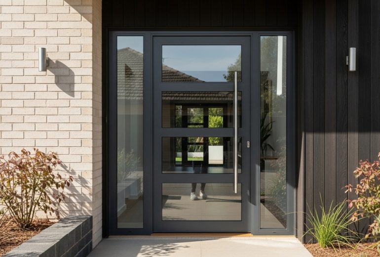 Hinged doors Melbourne installation