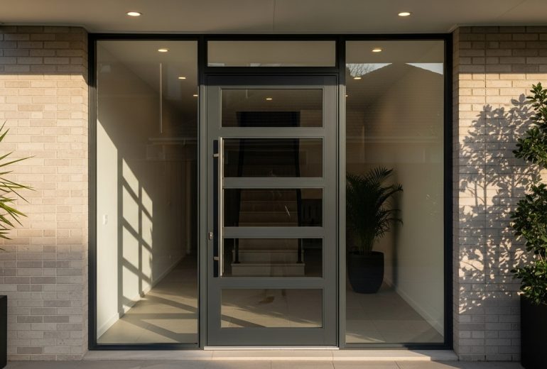 Hinged doors Melbourne installation