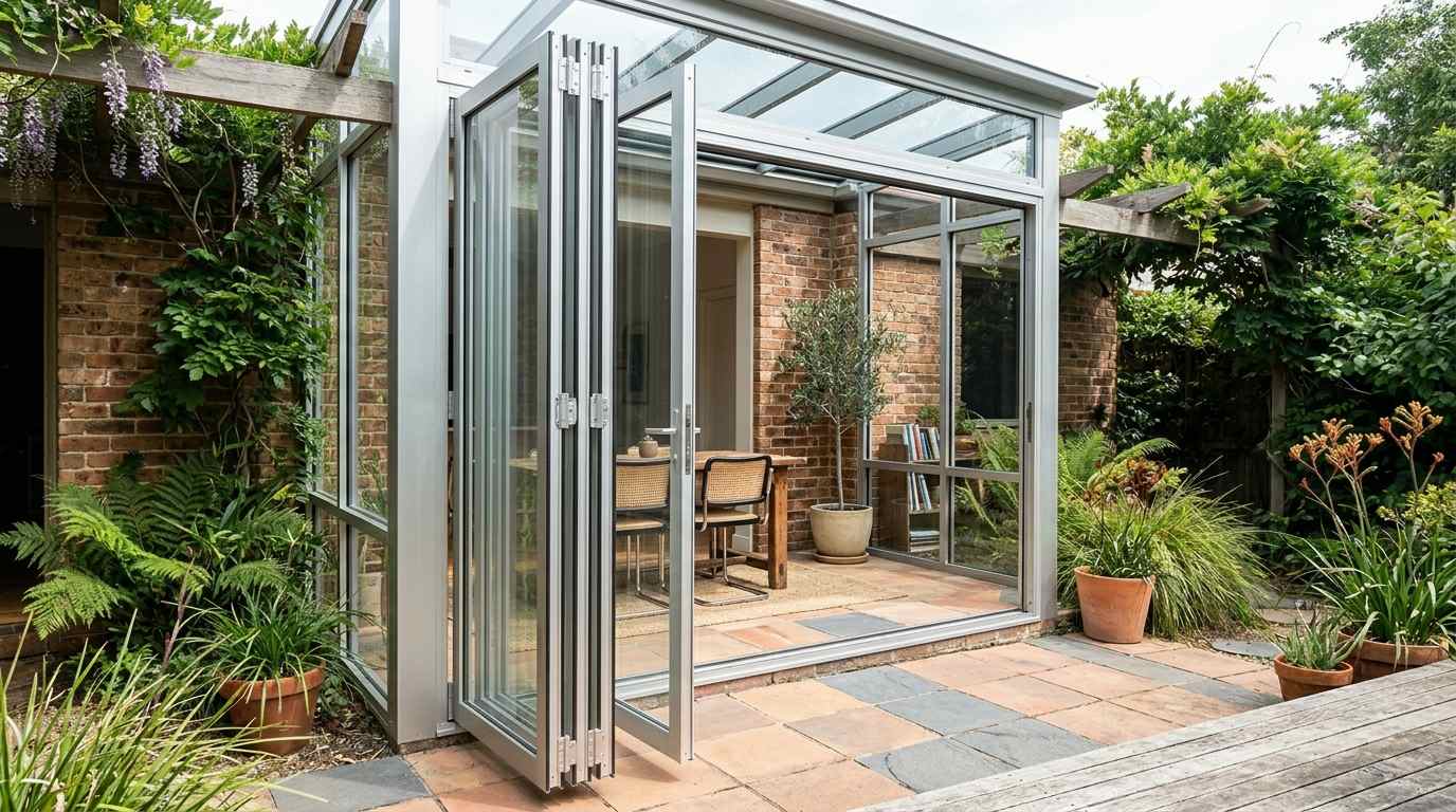 Bifold Window Sunroom Melbourne