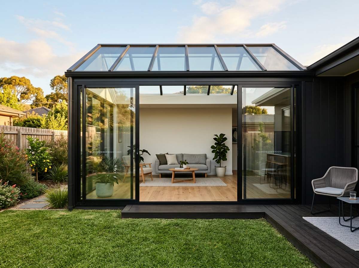 Heavy-Duty Sliding Doors Melbourne Sunroom